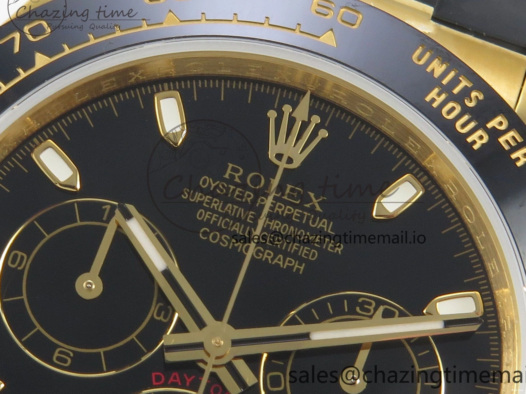 MiroTime 0218 Daytona 116518 QF 1:1 Best Edition Black Dial on Oysterflex Strap SH4130 V11（Gain Weight） GoodFit 170